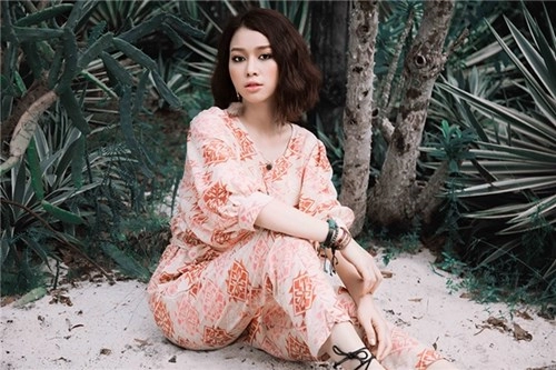 Hoa khôi trương tùng lan cá tính phong cách bohemian style