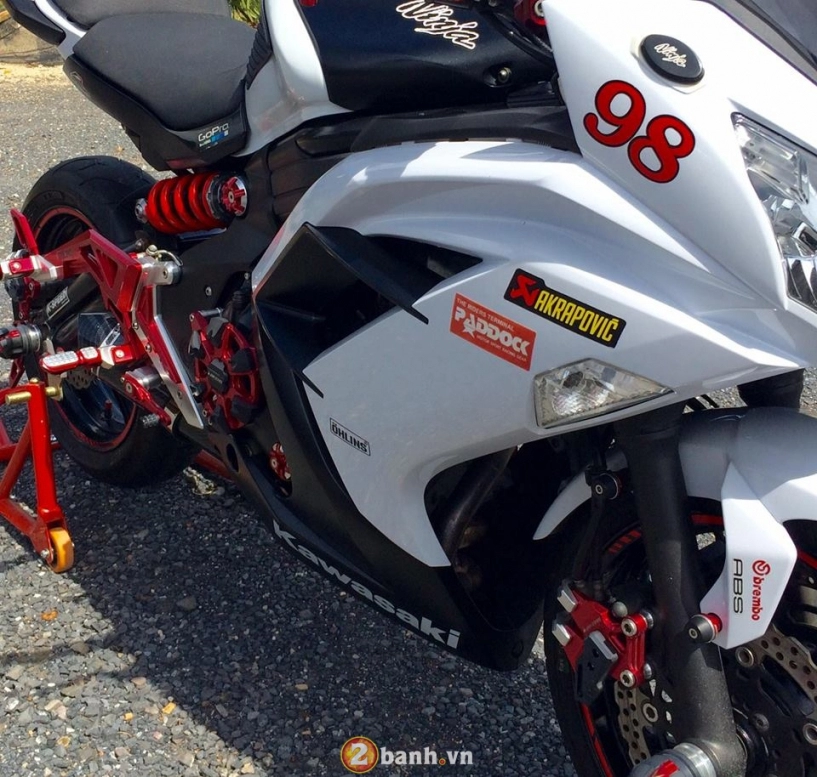 Kawasaki ninja 650 full đồ chơi bikers show hàng