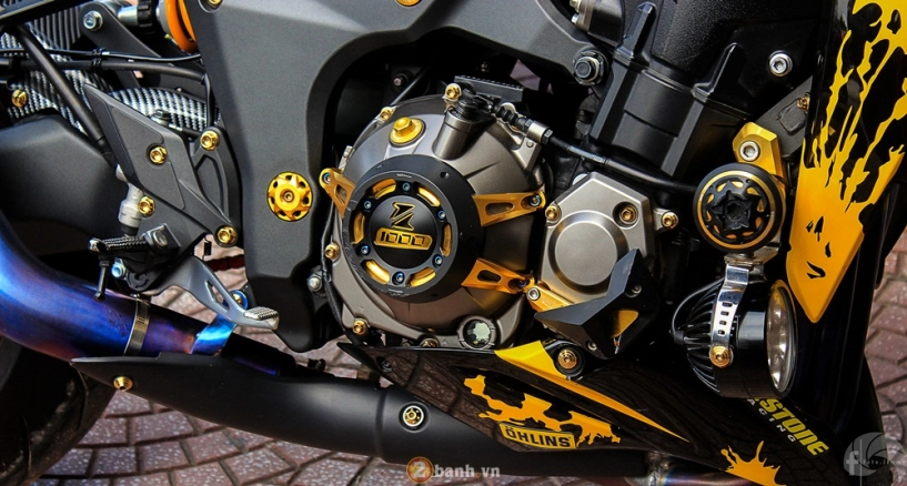 Kawasaki z1000 độ ấn tượng trong bộ cánh mới cùng đồ chơi hàng khủng