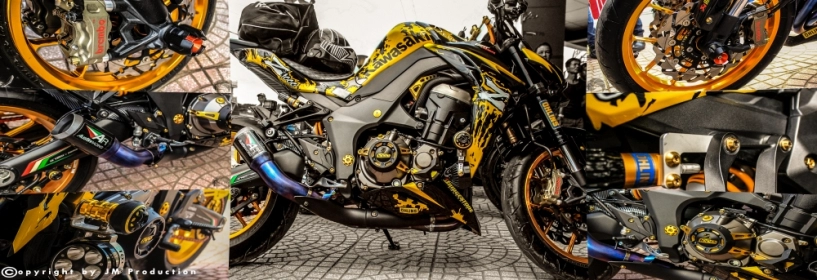 Kawasaki z1000 độ ấn tượng trong bộ cánh mới cùng đồ chơi hàng khủng