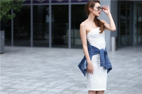 Mặc đẹp với 7 gợi ý phối đồ đơn sắc của lilly nguyễn