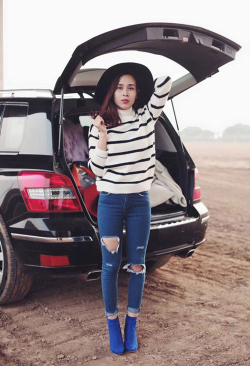 Mát mắt ngắm style năng động của sao việt