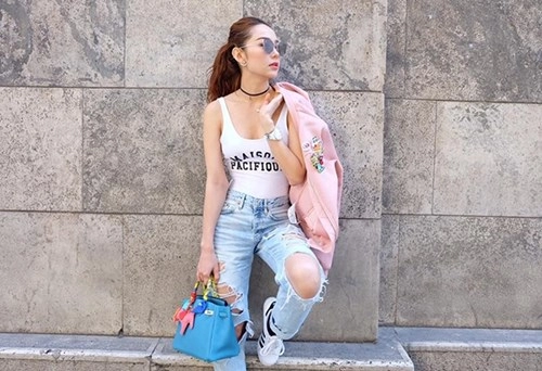 Mix đồ xuống phố thanh lịch như phương trinh hòa minzy