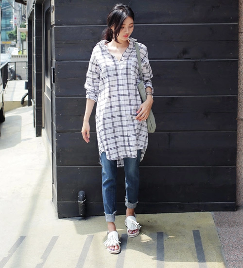 Ngắm chiếc áo sơ mi 2 in 1 đẹp ngỡ ngàng