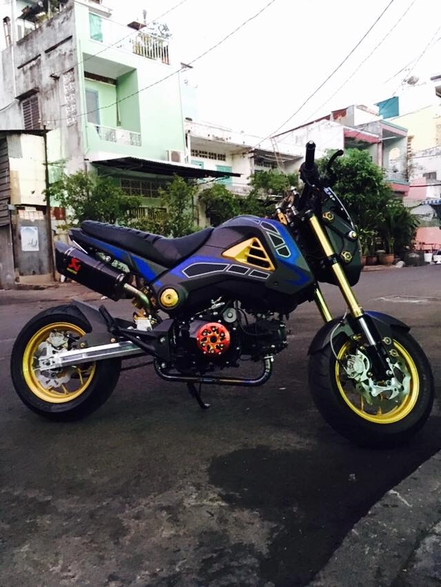 Ngắm honda msx 125 với kiểu dáng độc lạ