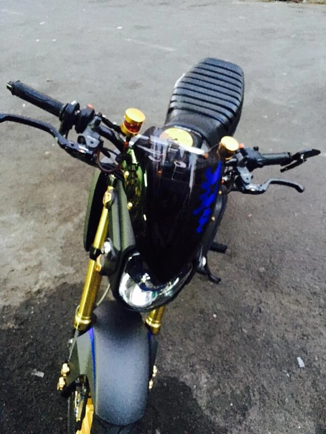 Ngắm honda msx 125 với kiểu dáng độc lạ