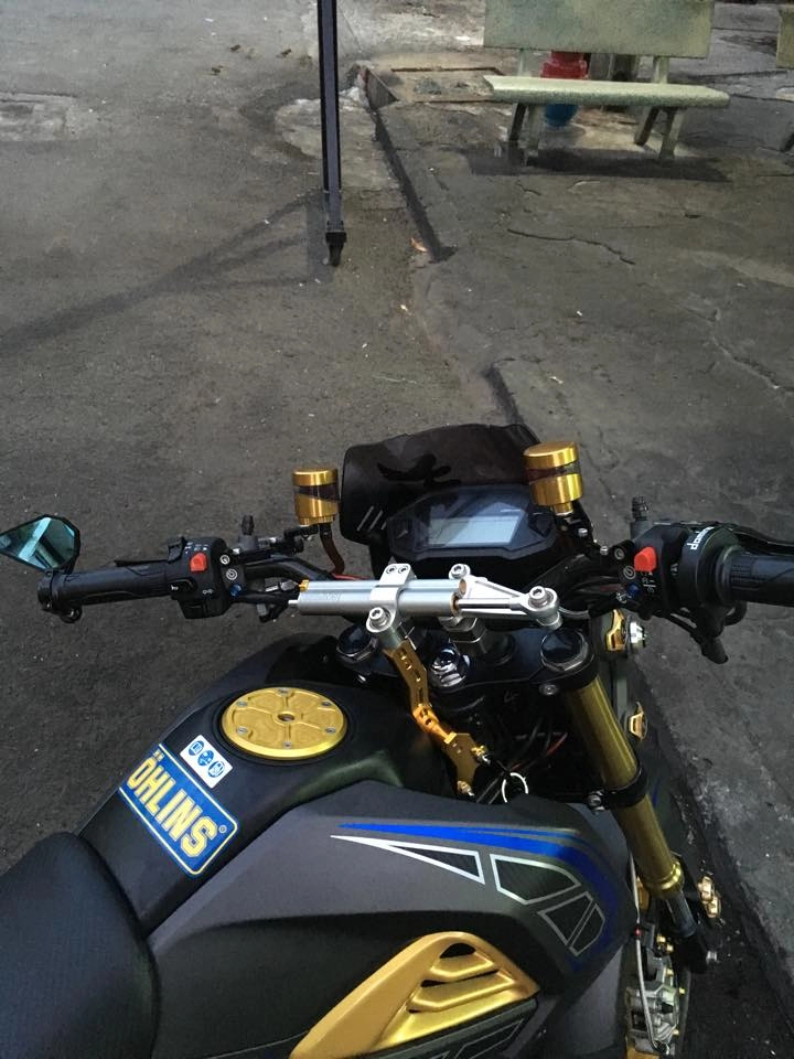 Ngắm honda msx 125 với kiểu dáng độc lạ