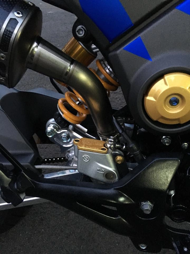 Ngắm honda msx 125 với kiểu dáng độc lạ