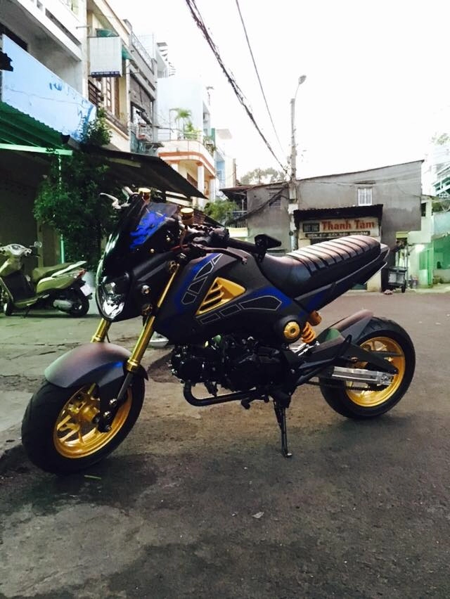 Ngắm honda msx 125 với kiểu dáng độc lạ