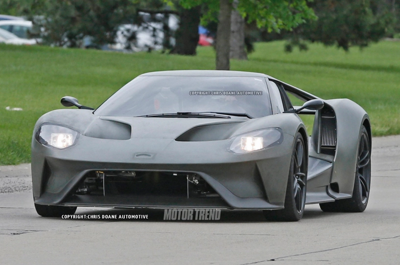 Siêu xe ford gt 2017 lần đầu tiên xuất hiện trên đường thử