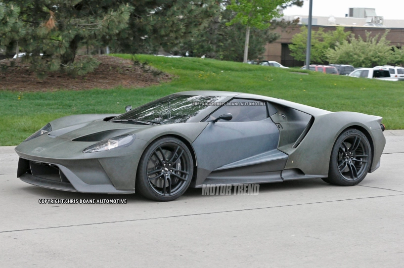 Siêu xe ford gt 2017 lần đầu tiên xuất hiện trên đường thử