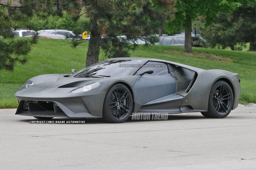 Siêu xe ford gt 2017 lần đầu tiên xuất hiện trên đường thử