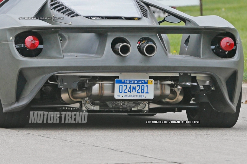 Siêu xe ford gt 2017 lần đầu tiên xuất hiện trên đường thử