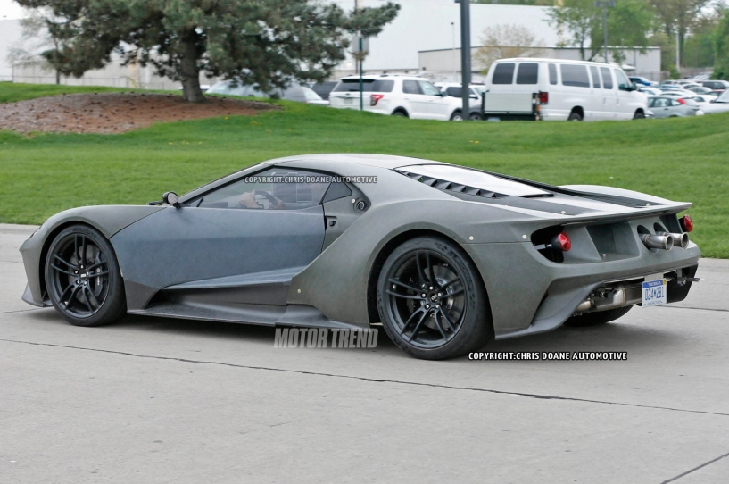 Siêu xe ford gt 2017 lần đầu tiên xuất hiện trên đường thử