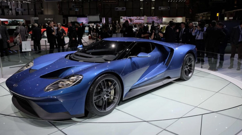 Siêu xe ford gt 2017 lần đầu tiên xuất hiện trên đường thử