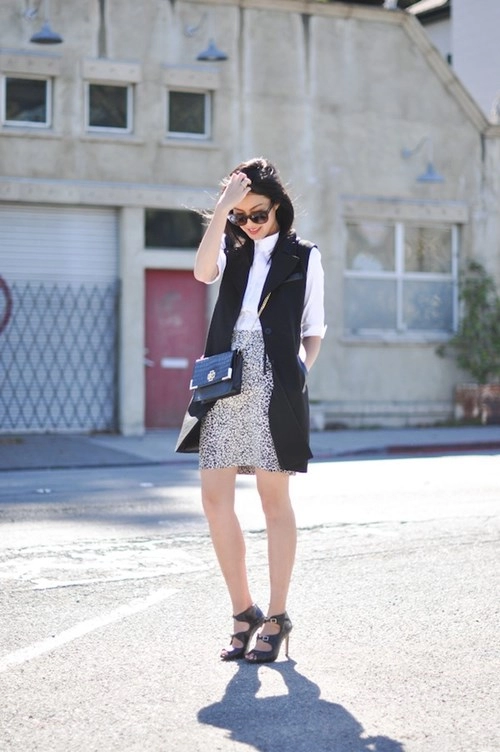 Street style pha trộn chất hè hiện đại nữ tính