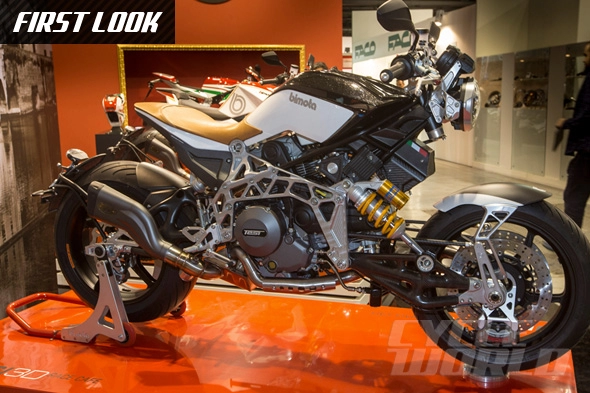 thiết kế siêu dị của bimota tesi 3d cafe racer carbon