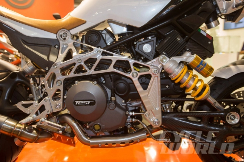 thiết kế siêu dị của bimota tesi 3d cafe racer carbon