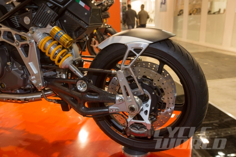 thiết kế siêu dị của bimota tesi 3d cafe racer carbon