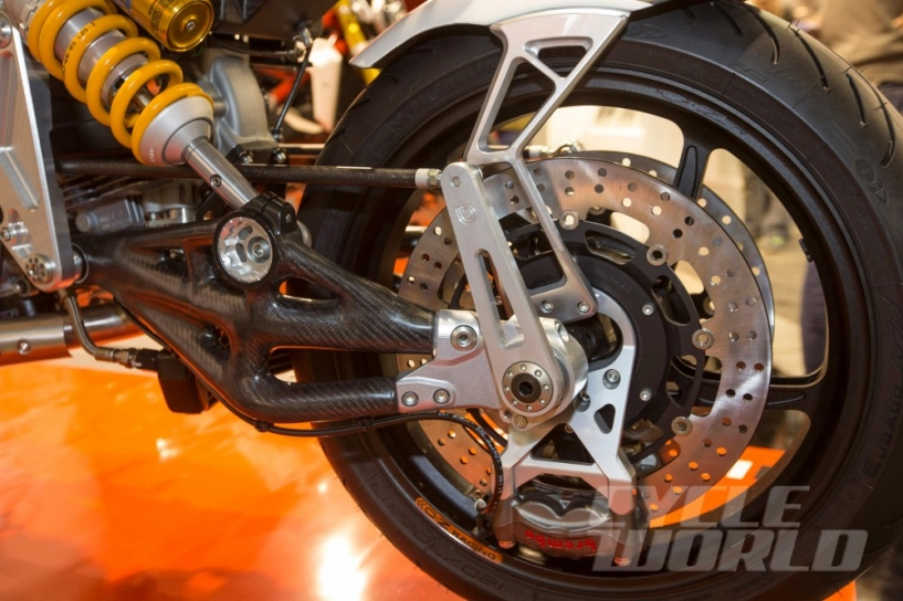 thiết kế siêu dị của bimota tesi 3d cafe racer carbon