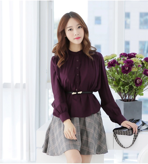Tuyệt chiệu mặc sơ mi đẹp lung linh trong tiết thu