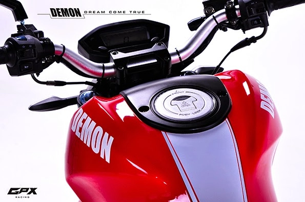 Gpx demon 125 đối thủ nặng ký của honda msx 125