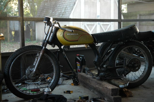 Honda cl100 phong cách scrambler với 10 triệu đồng