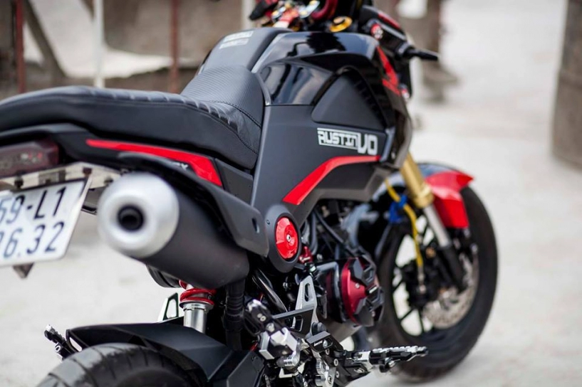 Honda msx125 độ phong cách với dàn đồ chơi tuyệt đẹp