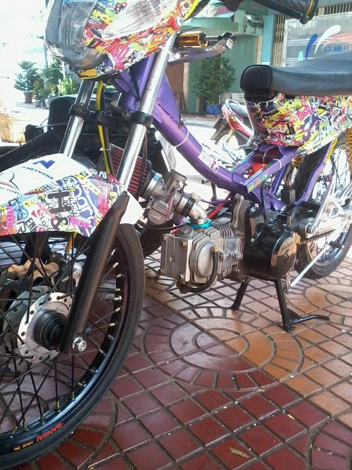 Honda wave của người thái nhập về vn