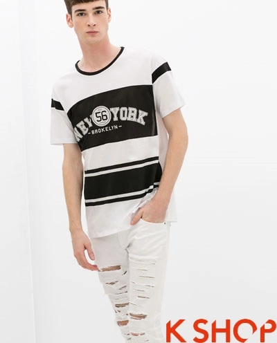Quần jeans rách nam bụi bặm phá cách cho chàng xuống phố