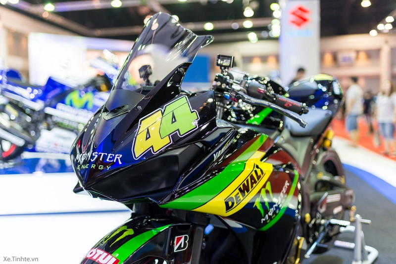 Bộ ba yamaha r3 tại bangkok motor show