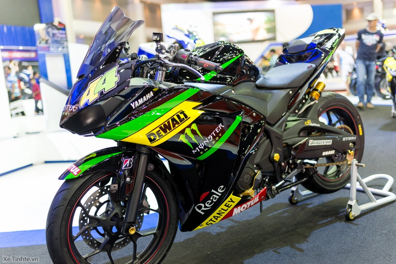 Bộ ba yamaha r3 tại bangkok motor show