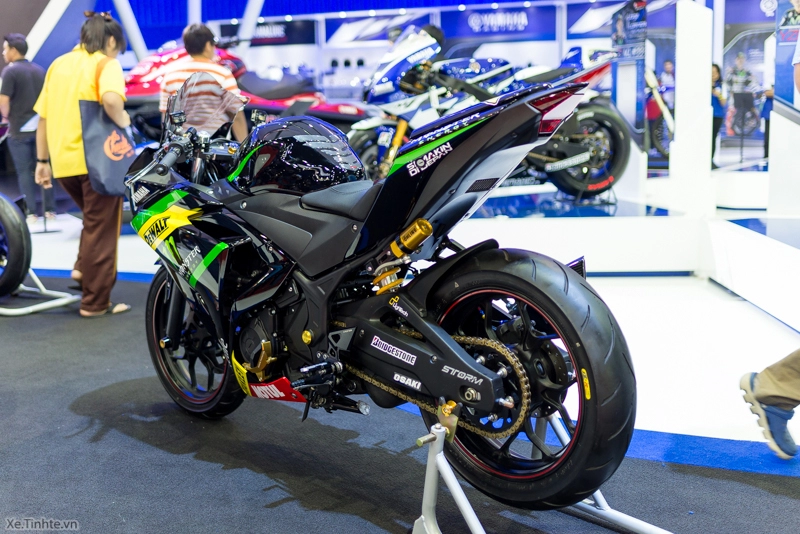 Bộ ba yamaha r3 tại bangkok motor show