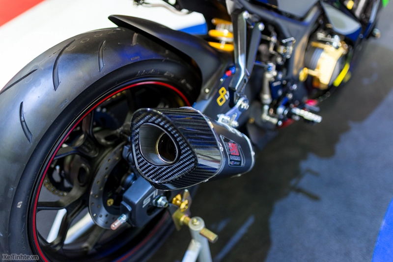 Bộ ba yamaha r3 tại bangkok motor show