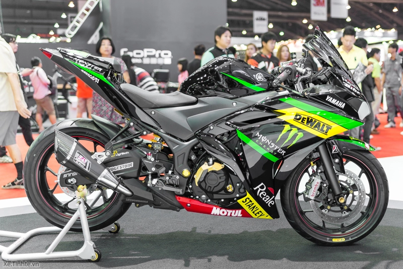 Bộ ba yamaha r3 tại bangkok motor show