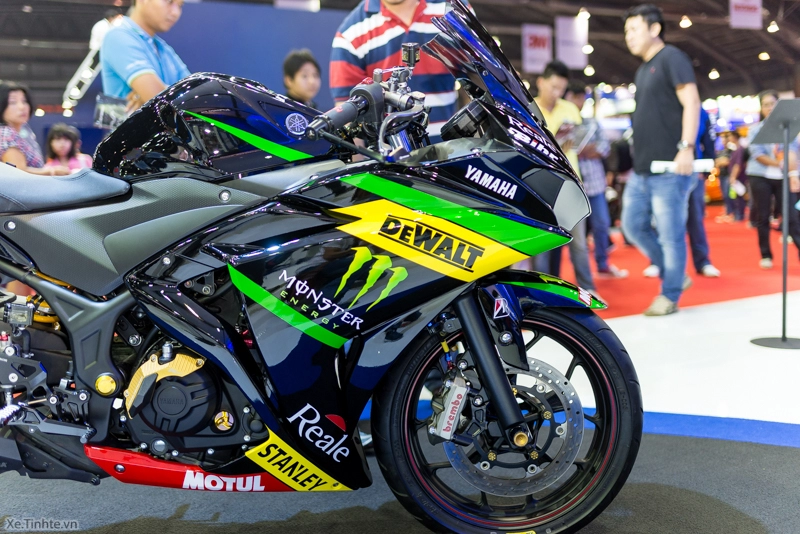 Bộ ba yamaha r3 tại bangkok motor show