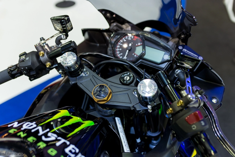 Bộ ba yamaha r3 tại bangkok motor show