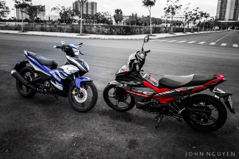Bộ đôi exciter 150 độ mạng nét đẹp vốn có của yamaha