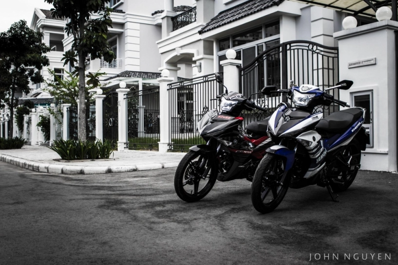 Bộ đôi exciter 150 độ mạng nét đẹp vốn có của yamaha