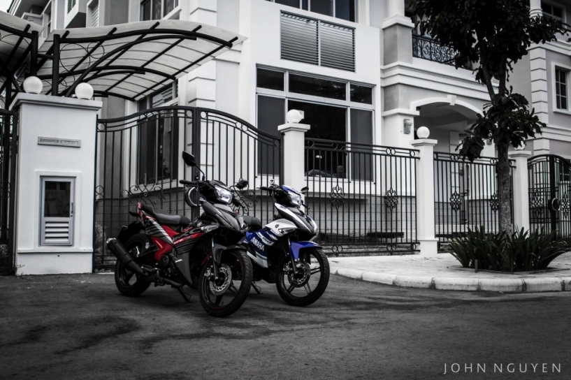 Bộ đôi exciter 150 độ mạng nét đẹp vốn có của yamaha