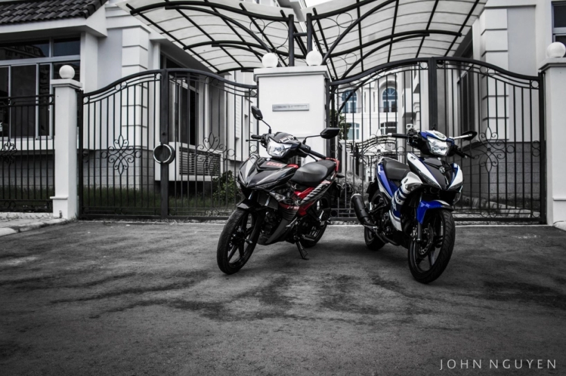 Bộ đôi exciter 150 độ mạng nét đẹp vốn có của yamaha