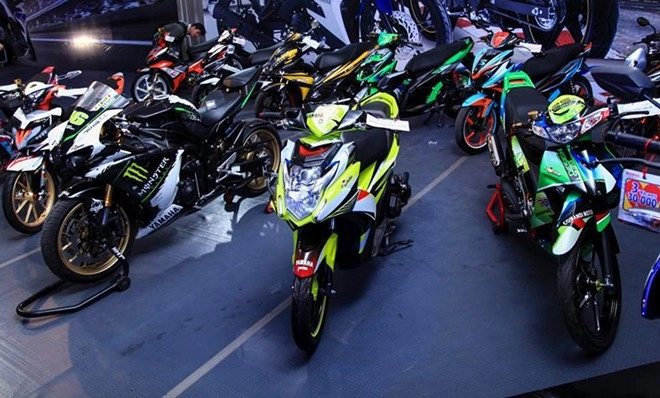 Dàn xế độ của yamaha tụ họp về sài gòn