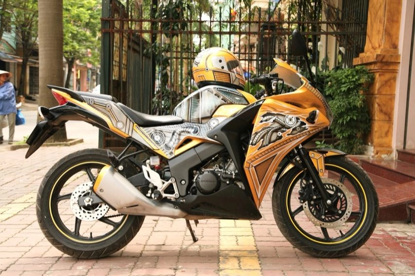 Honda cbr 150 sơn airbrush độc đáo
