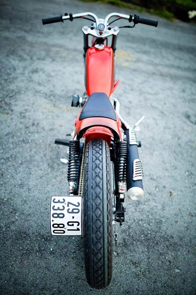 Honda gl150 độ độc đáo của chàng nhạc sĩ việt nam