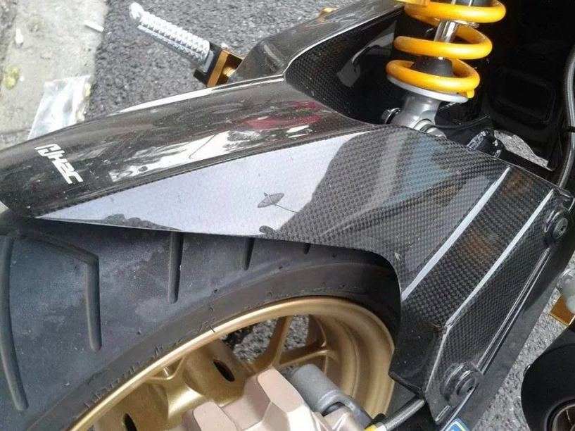 Honda msx đơn giản với phuộc ohlins
