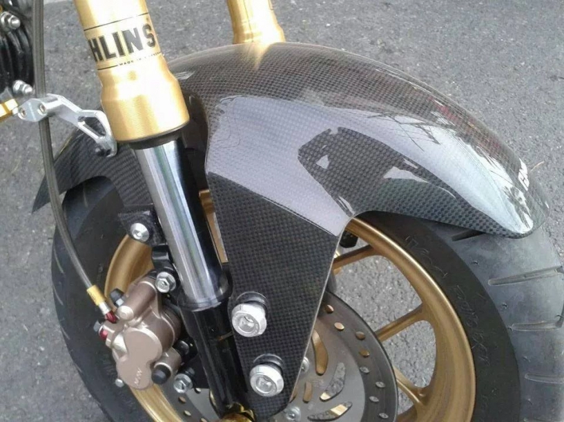 Honda msx đơn giản với phuộc ohlins