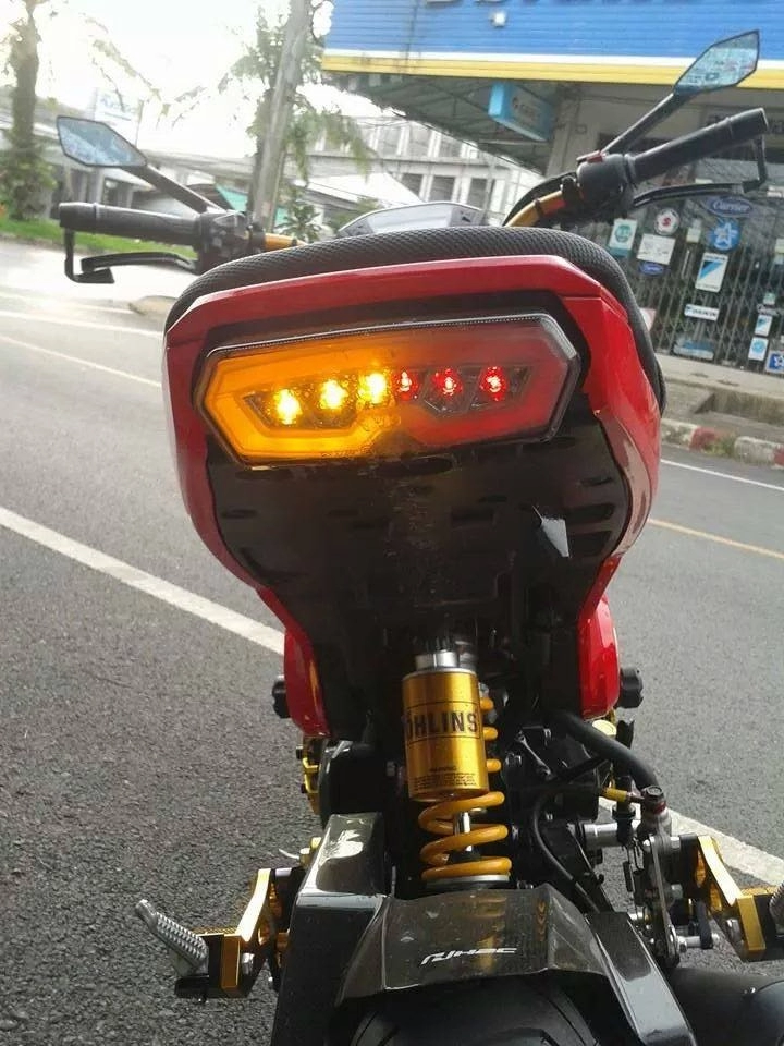 Honda msx đơn giản với phuộc ohlins