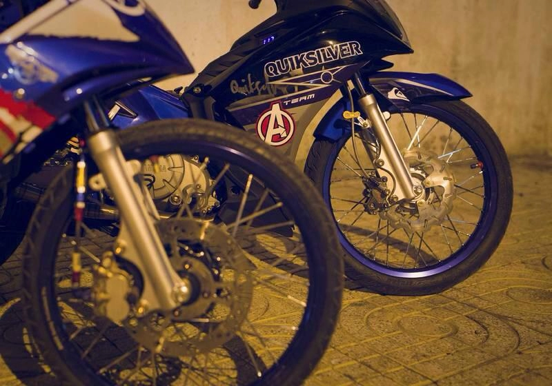 Yamaha exciter phiên bản độ avengers siêu anh hùng