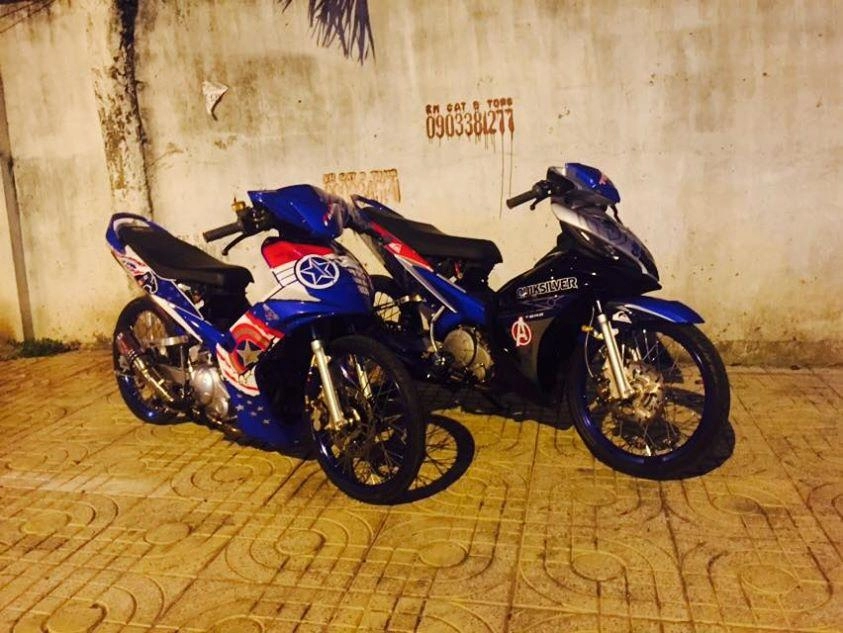 Yamaha exciter phiên bản độ avengers siêu anh hùng