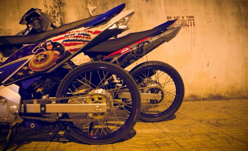 Yamaha exciter phiên bản độ avengers siêu anh hùng